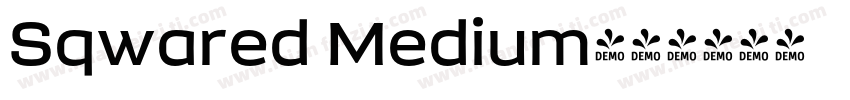 Sqwared Medium字体转换